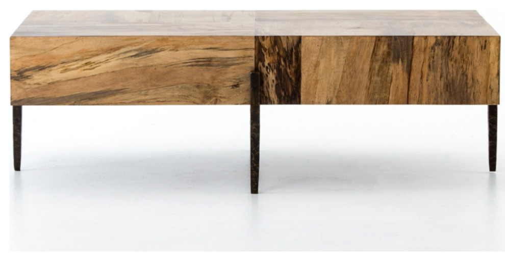 Irene Coffee Table   Industrial   Coffee Tables   by Marco Polo Imports  Houzz