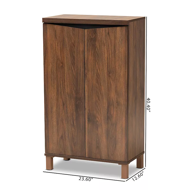 Baxton Studio Talon Shoe Cabinet