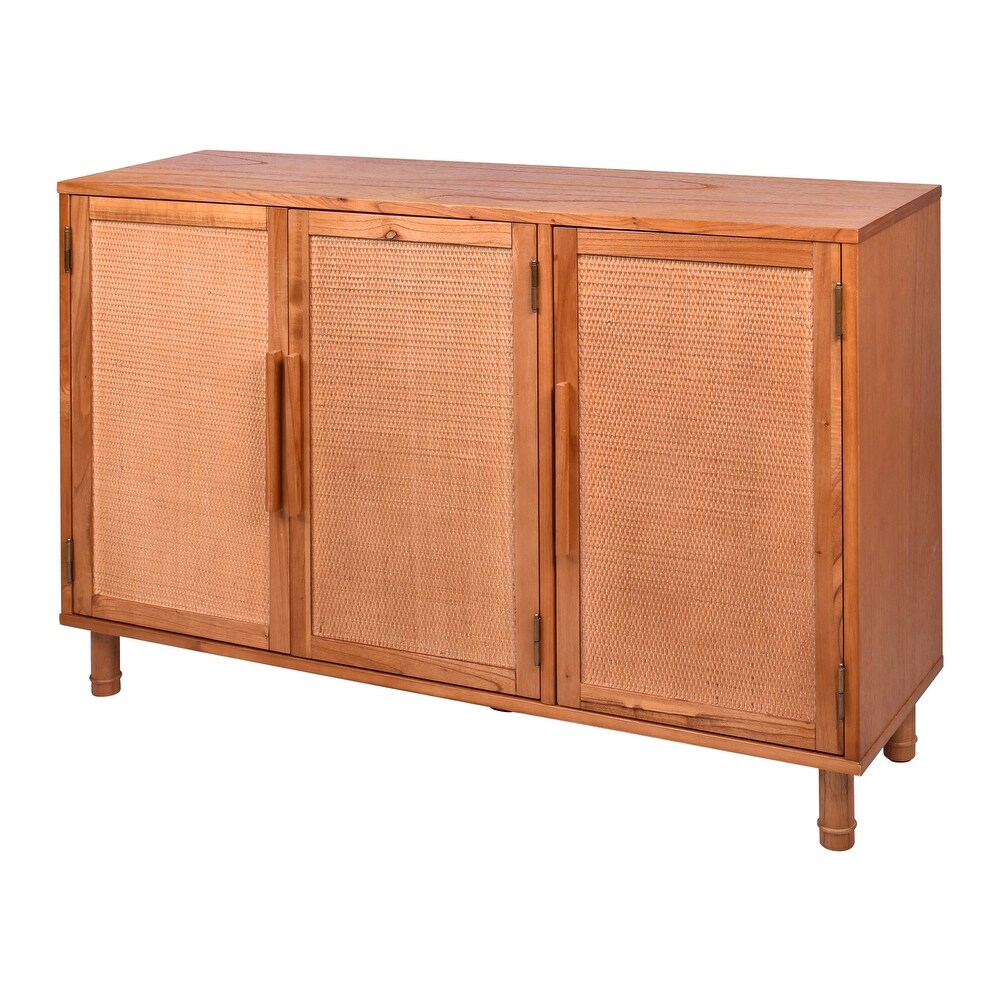 Delancey Lt Blond Cabinet 3 Door