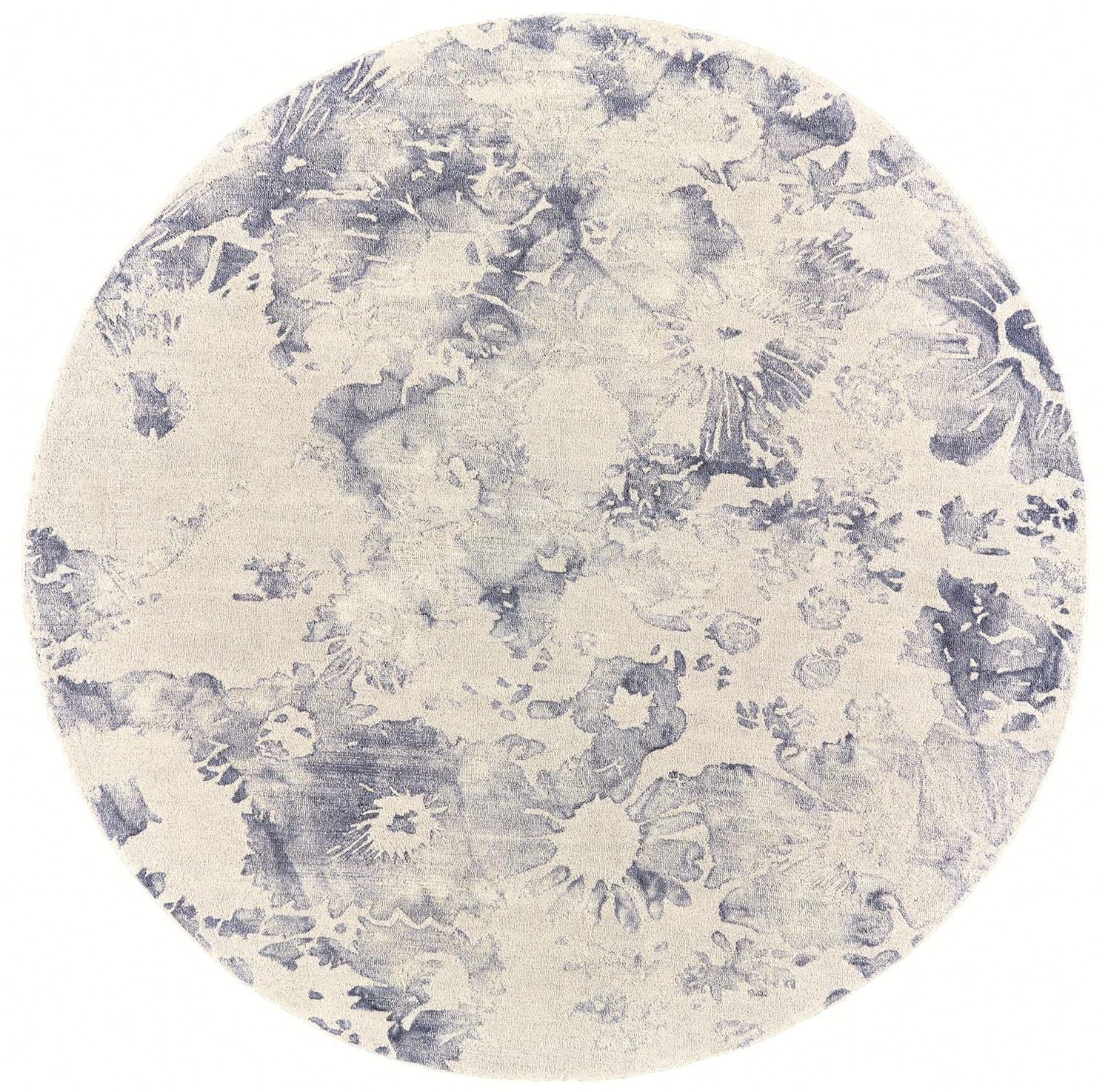 Marengo Hand Tufted Blue and Ivory Rug by BD Fine