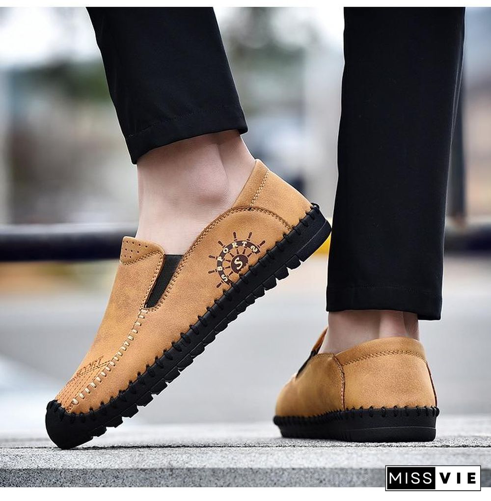 Casual Shoes Fashion Men's Shoes Casual Driving Shoes Soft Moccasins Flats Footwear Men Loafers