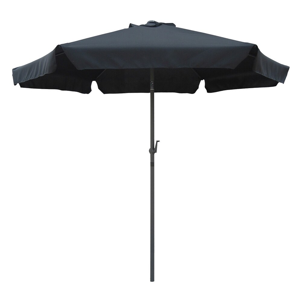 International Caravan St. Kitts 8 ft. Patio Umbrella with Flaps