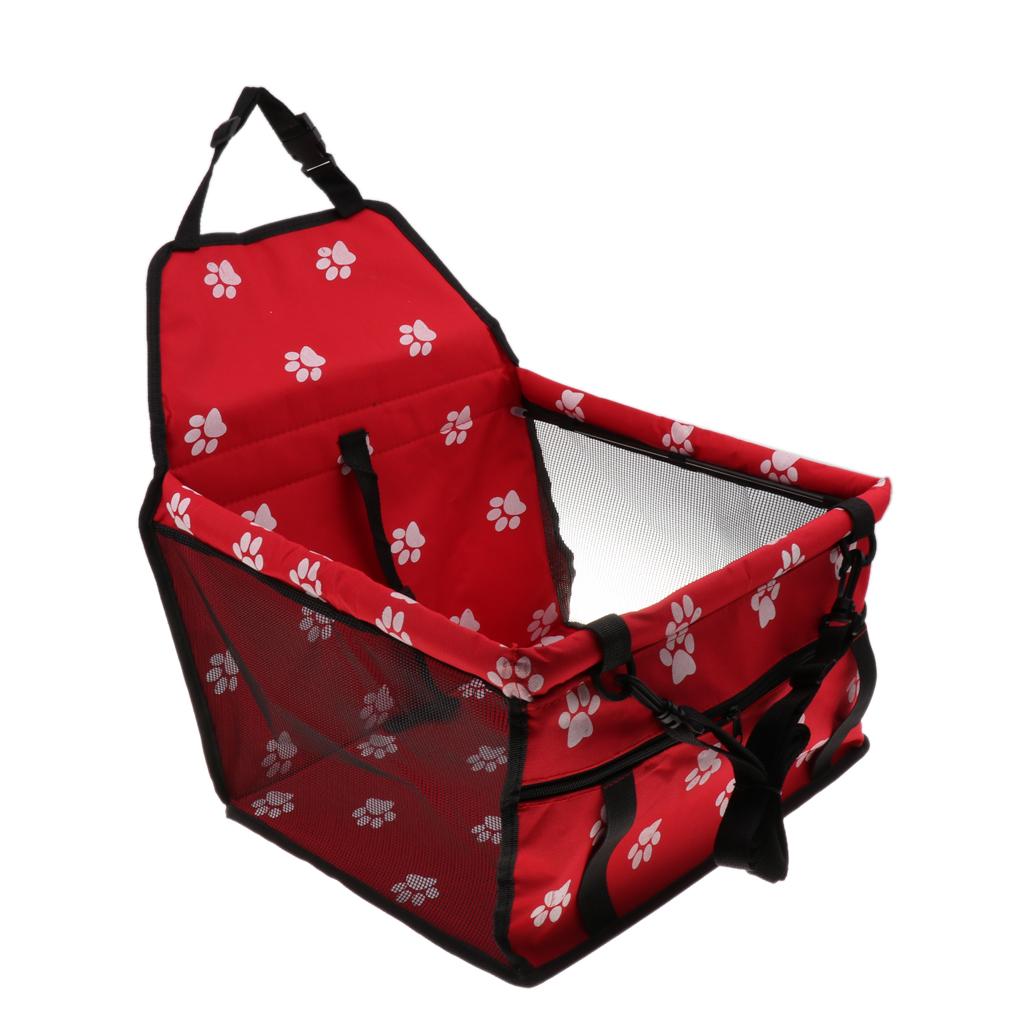 ， Pet Carrier Cover with - Waterproof Bag， Cushion Mat Red