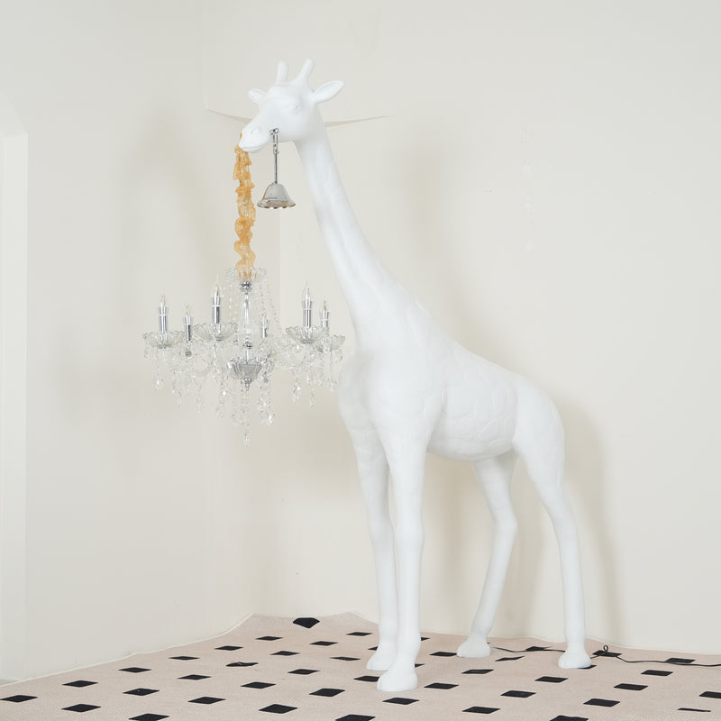 Giraffe Sculpture Floor Lamp