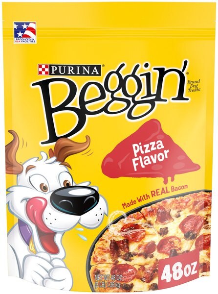 Purina Beggin' Pizza Flavor w/Real Bacon Dog Jerky Treat