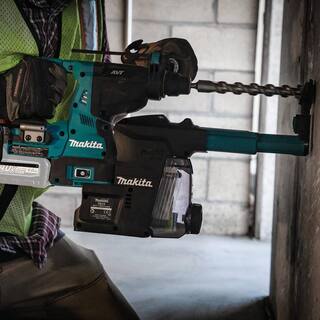 Makita 40V max XGT Brushless Cordless 1-18 in. Rotary Hammer wDust Extractor AFT AWS Capable (Tool Only) GRH01ZW