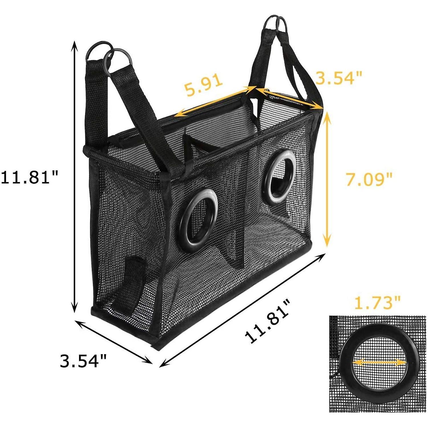 Mesh Shower Caddy Portable Toiletry Tote Bag， Quick Dry， Bath and Toiletry Organizer Bag For College Dorm Bathroom Gym