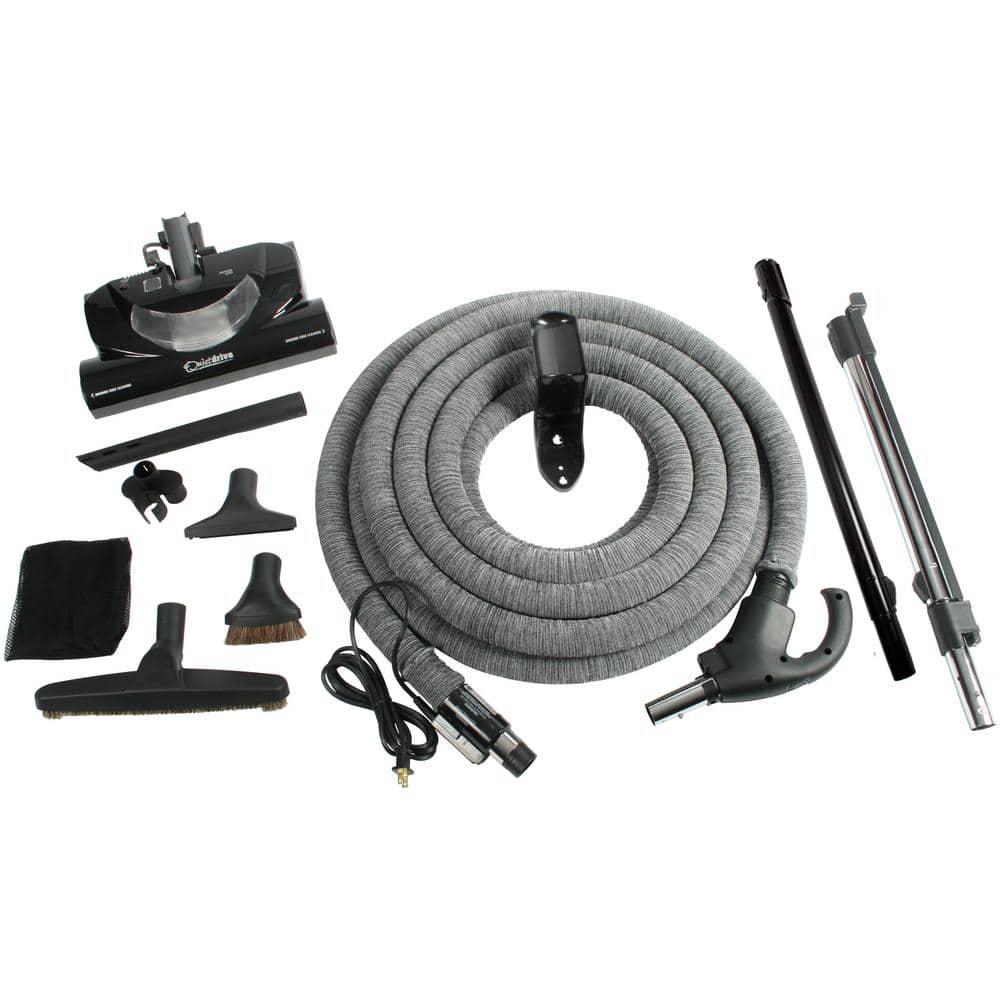 CenTec Complete Electric Powerhead Kit with Pigtail Hose for Central Vacuums