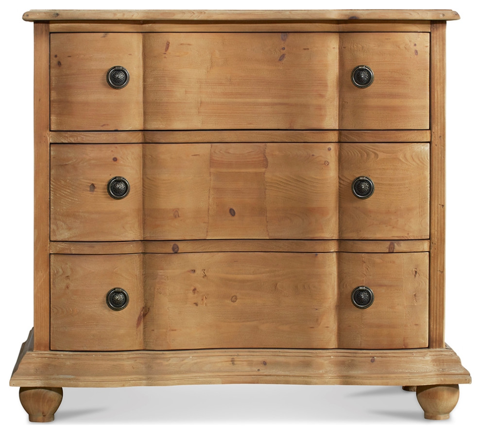 39 quotWide Reclaimed Pine Chest of Drawers Natural   Rustic   Accent Chests And Cabinets   by RFDesign  Houzz