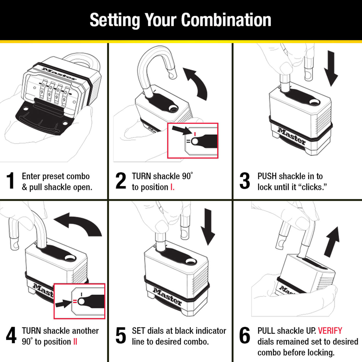 Master Lock 2 in. H X 1-7/32 in. W X 2 in. L Steel Ball Bearing Locking Padlock Keyed Alike