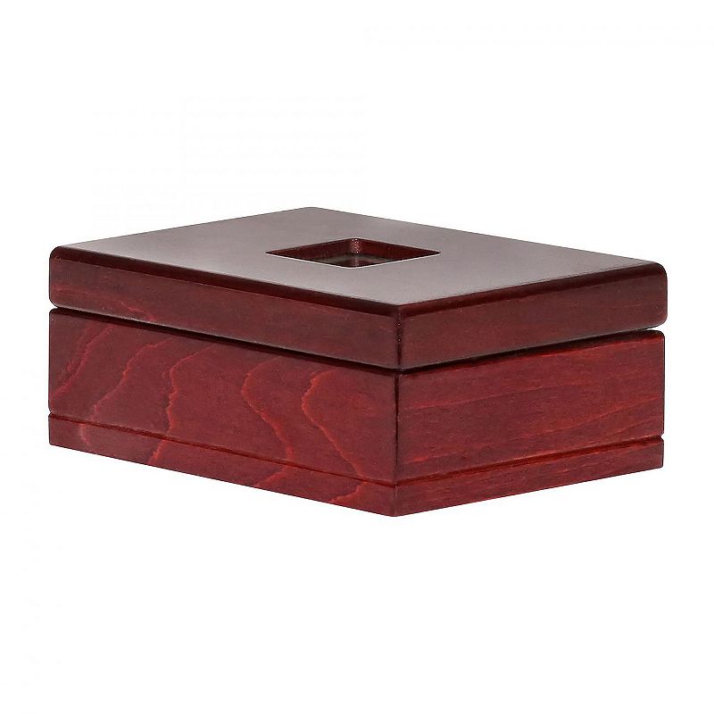 Mele and Co. Liz Wooden Jewelry Box in Cherry