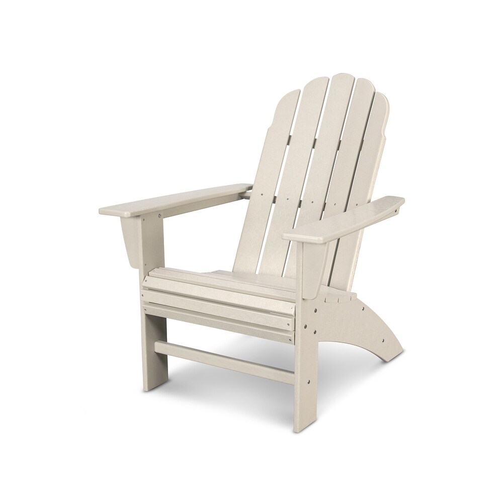 POLYWOOD Vineyard Outdoor Curveback Adirondack Chair