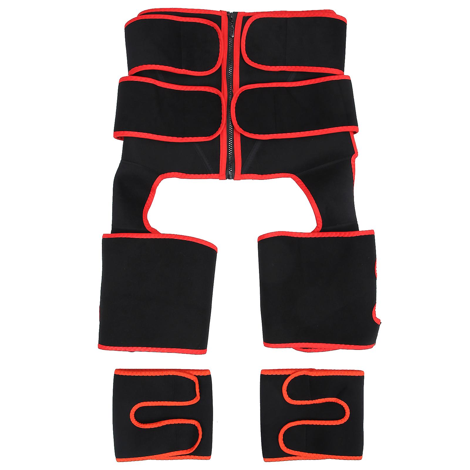 3 In 1 Waist Trainer Adjustable Butt Lifter Belt Sports Yoga Thigh Trimmer Waistband2xl/3xl