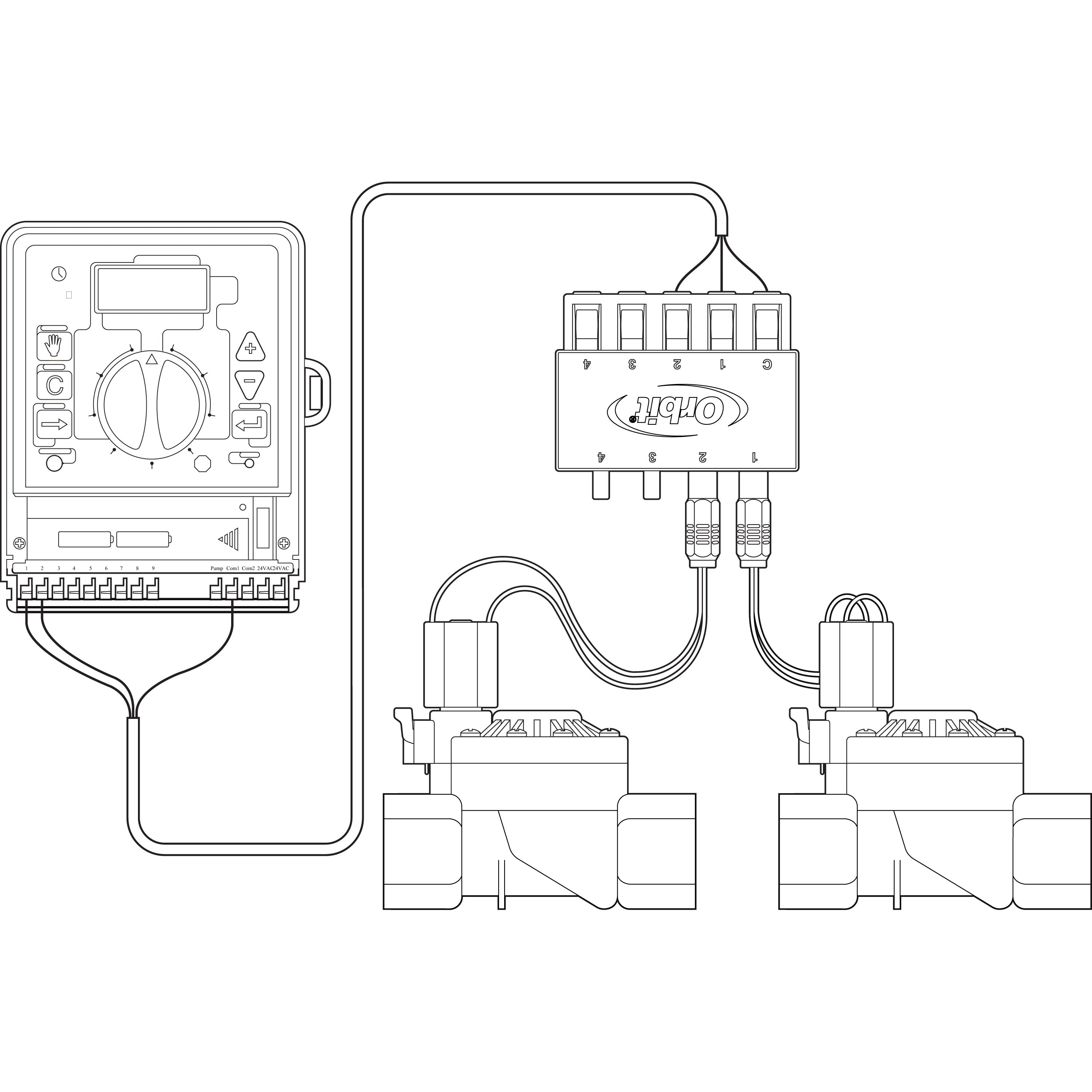 Orbit 24-Volt Valve Solenoid