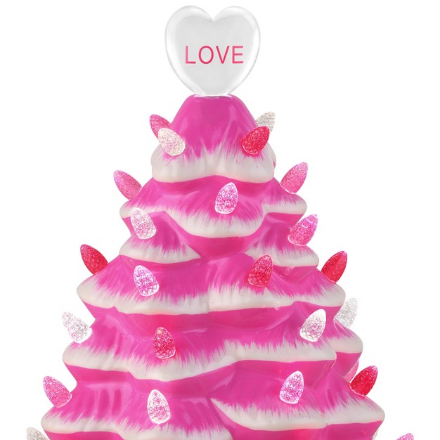 Ceramic Led Valentine Tree