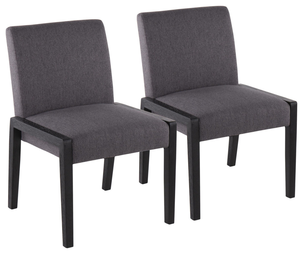 Carmen Chair  Set of 2   Transitional   Dining Chairs   by LumiSource  Houzz