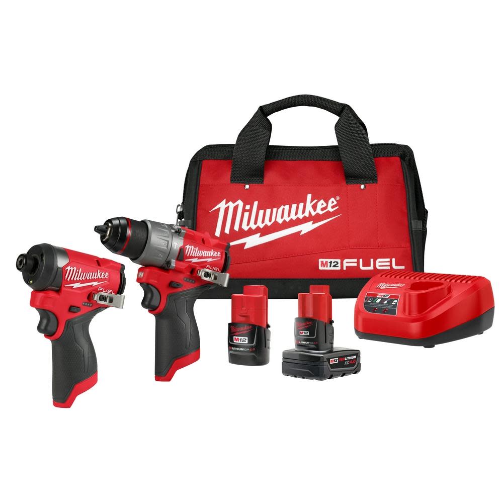 Milwaukee M12 FUEL 2 Tool Combo Kit 3497-22 from Milwaukee