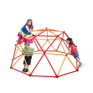 Nyeekoy Outdoor Kids Dome Climber Jungle Gym Metal Monkey Bars for Backyard TH17Y0318