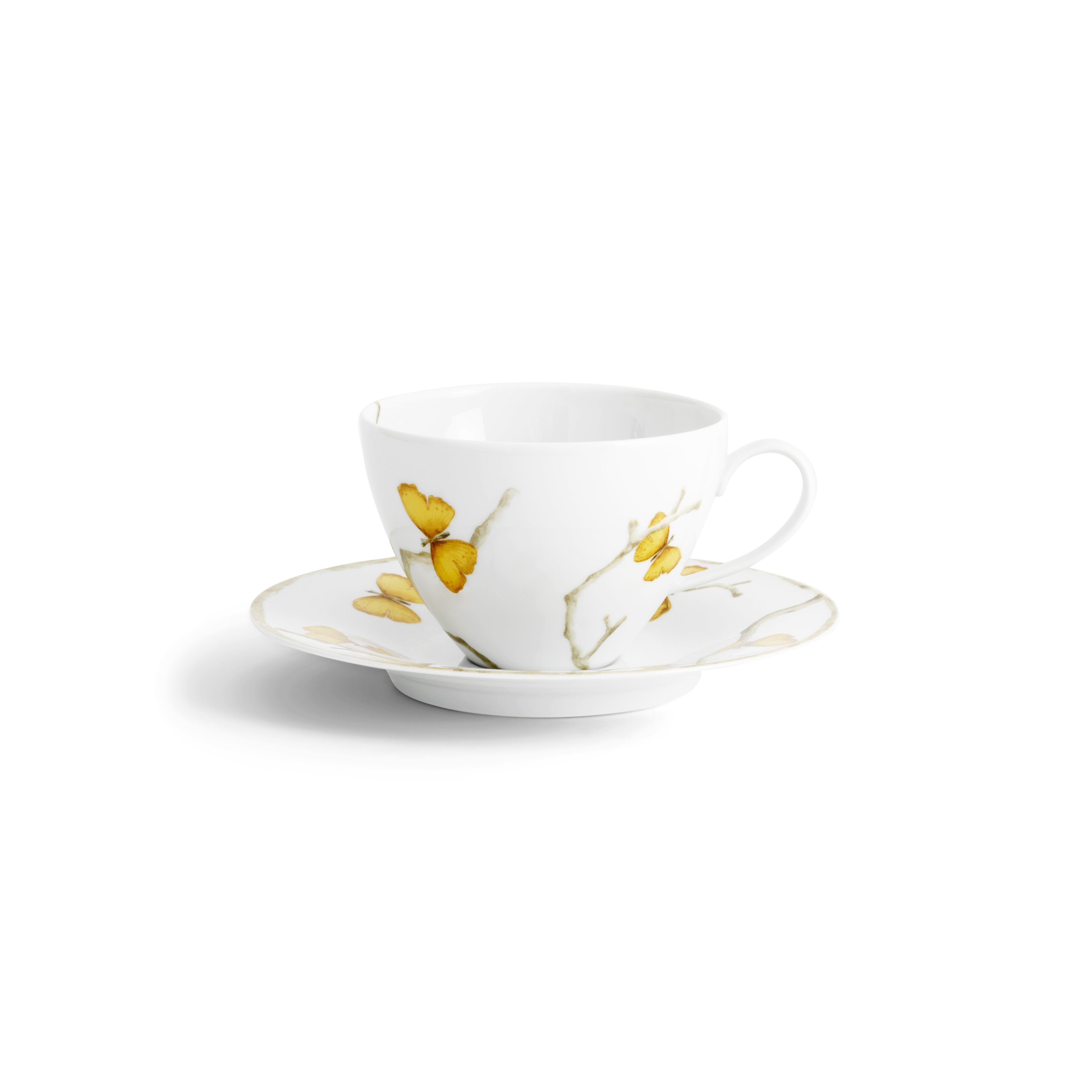 Butterfly Ginkgo Gold Dinnerware