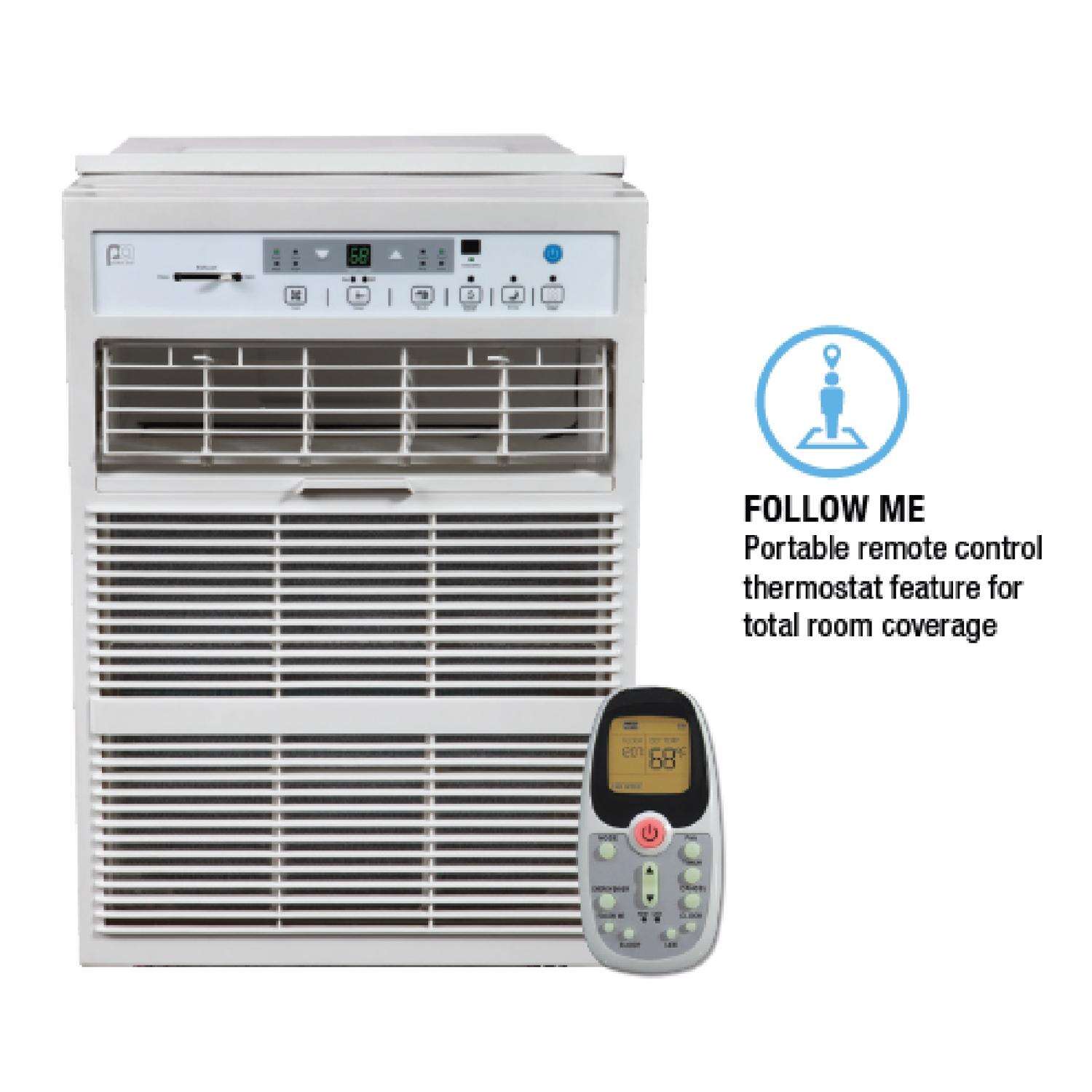 Perfect Aire 10000 BTU Casement Air Conditioner w/Remote