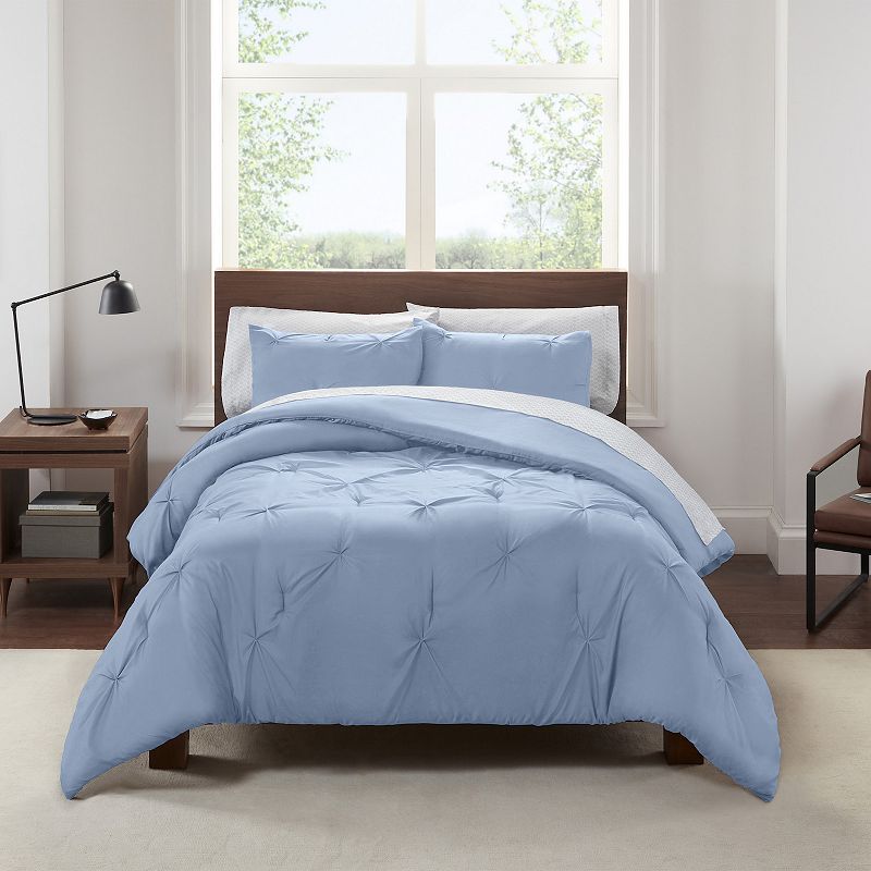 Serta? Simply Clean Antimicrobial Pleated Comforter Set with Sheets