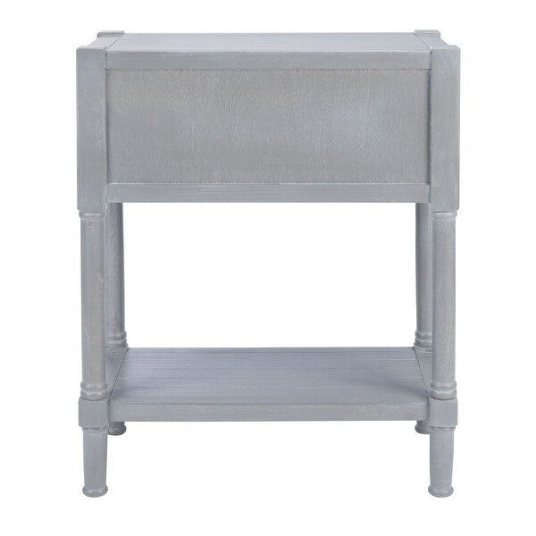 SAFAVIEH Filbert Distressed White 3-Drawer Console Table