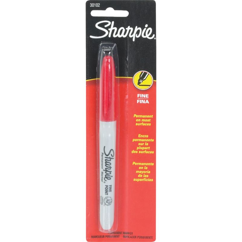 Sharpie Permanent Marker Red