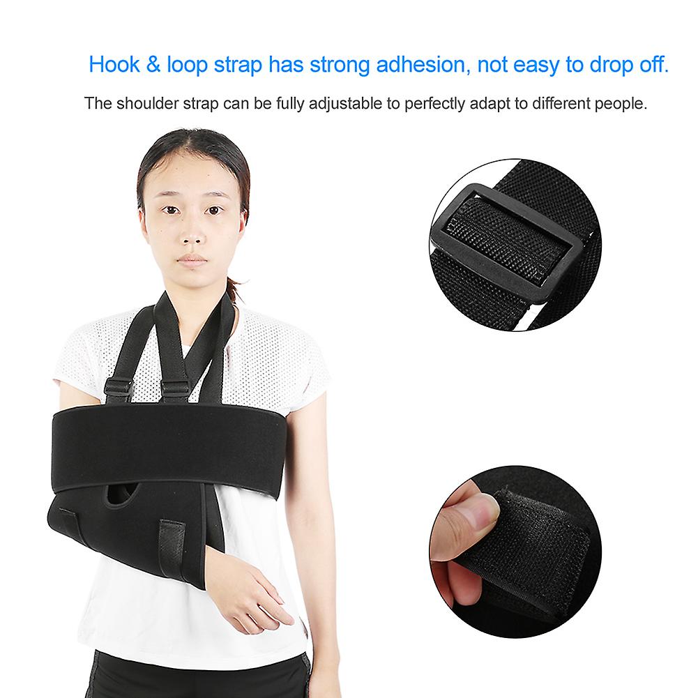 Adjustable Breathable Forearm Elbow Arm Shoulder Sling Brace Fracture Sprain Support Adult