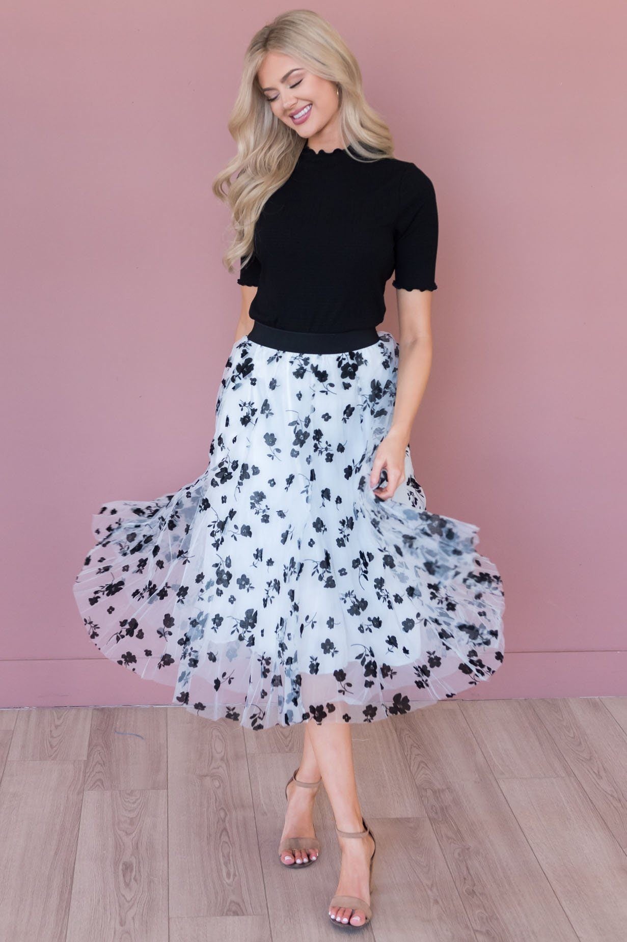 Forever Love Song Modest Tulle Skirt