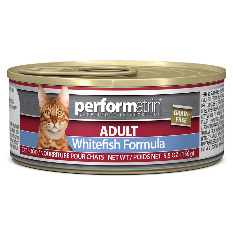 Adult Grain-Free Whitefish Formula Cat Food 13.2oz-12Pack