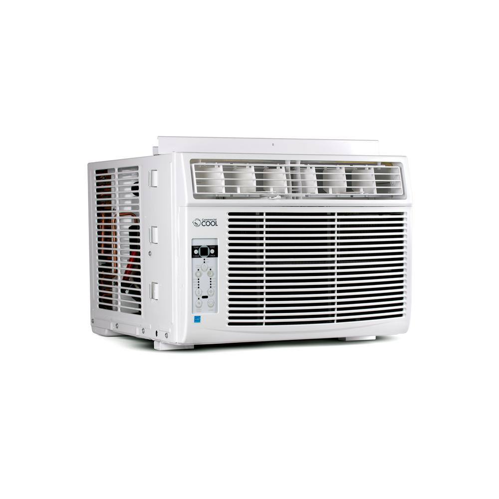 Commercial Cool 10000 BTU Window Air Conditioner with Remote in White 115V CWAM10W6C