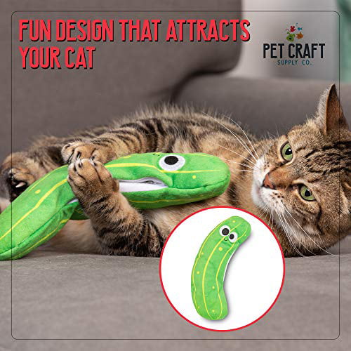 Pet Craft Supply Wiggle Pickle and Shimmy Shark Flipper Flopper Interactive Electric Realistic Flopping Wiggling Moving Fish Potent Catnip and Silvervine Cat Toy， Multi (8727)