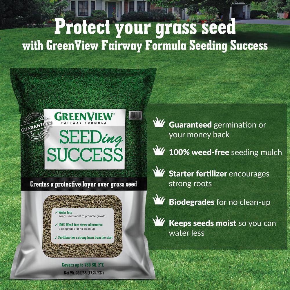 GreenView 20 lbs. Fairway Formula Grass Seed Turf Type Tall Fescue Shady Mixture 2829351