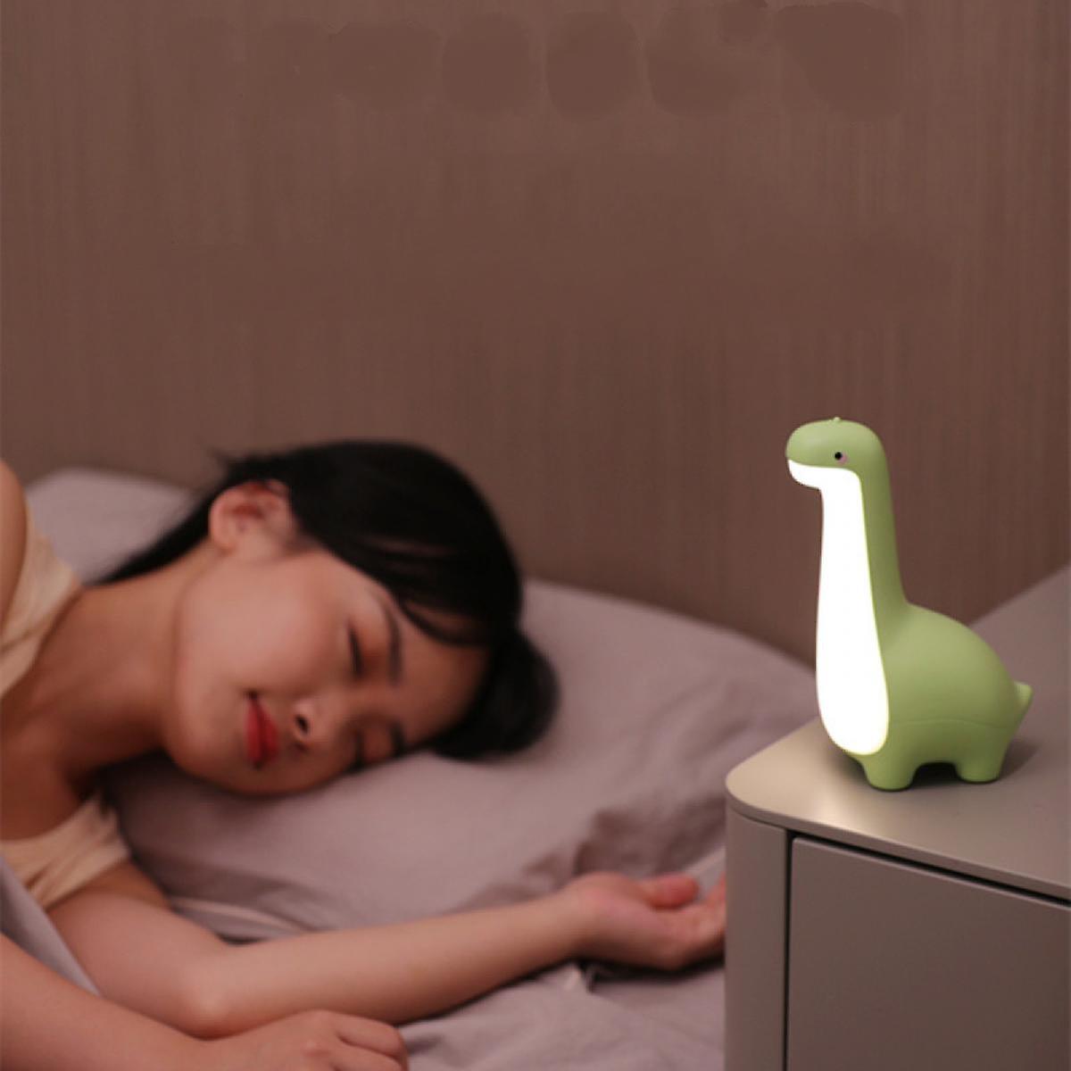 Dinosaur Night Light，cute Usb Rechargeable Night Lamp Dorm Room Decor Lamp Portable Led Sleep Light For Toddler Baby Kids Christmas Gifts