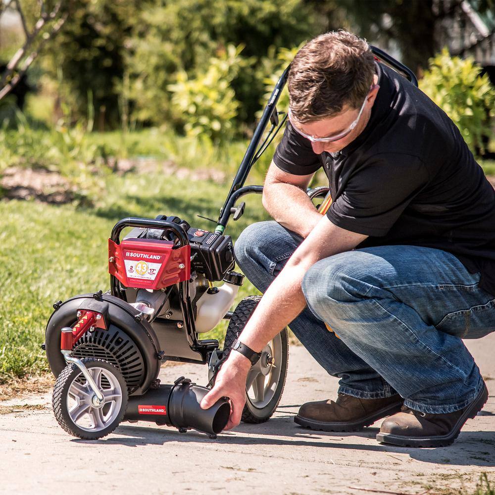 Southland 170 MPH 520 CFM Blower Attachment for Southland Wheeled String Trimmer Mower SWSTMBA