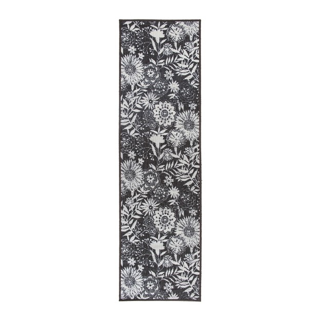 World Rug Gallery Modern Floral Flowers Indoor outdoor Area Rug