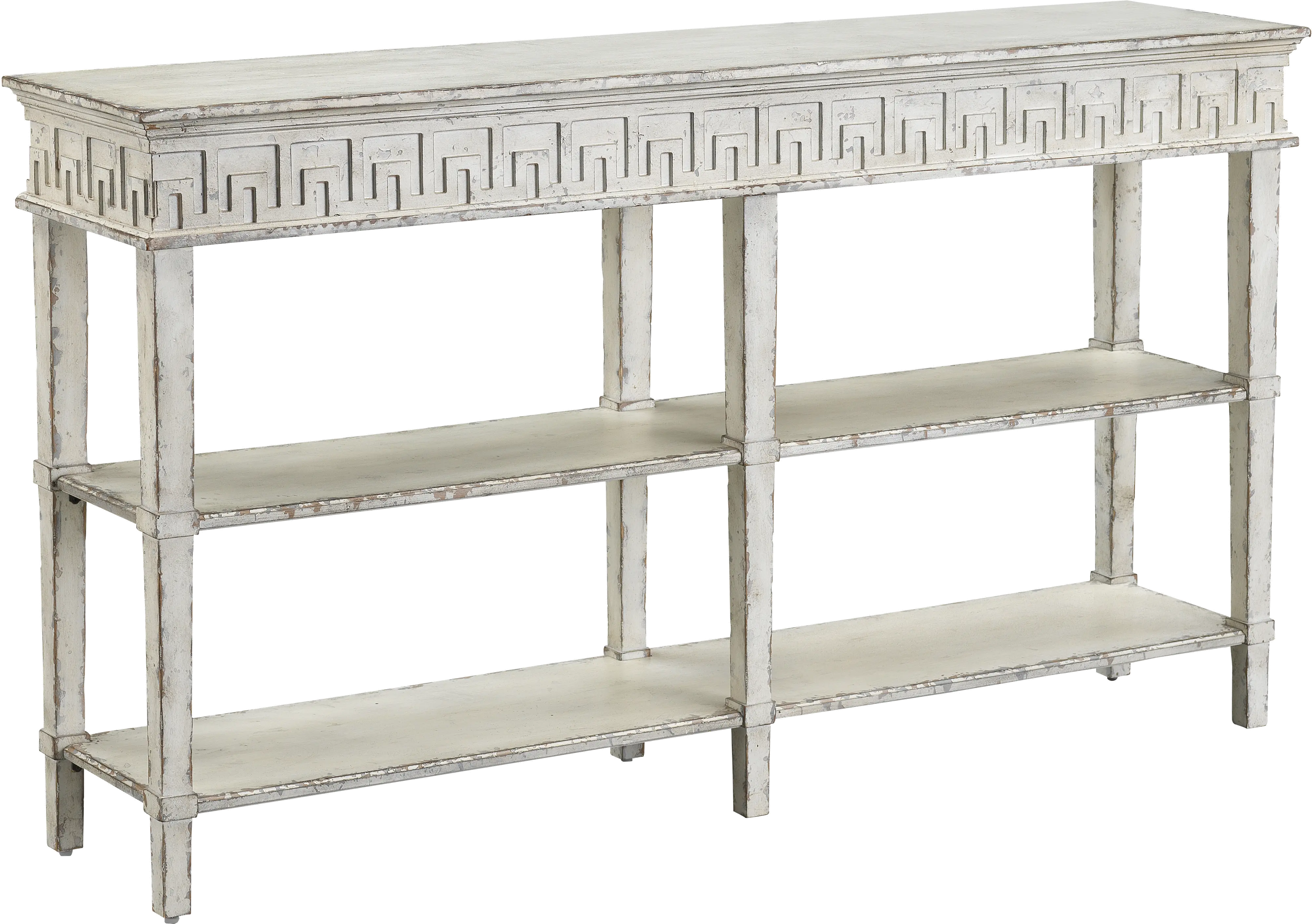 Athens White Console Table