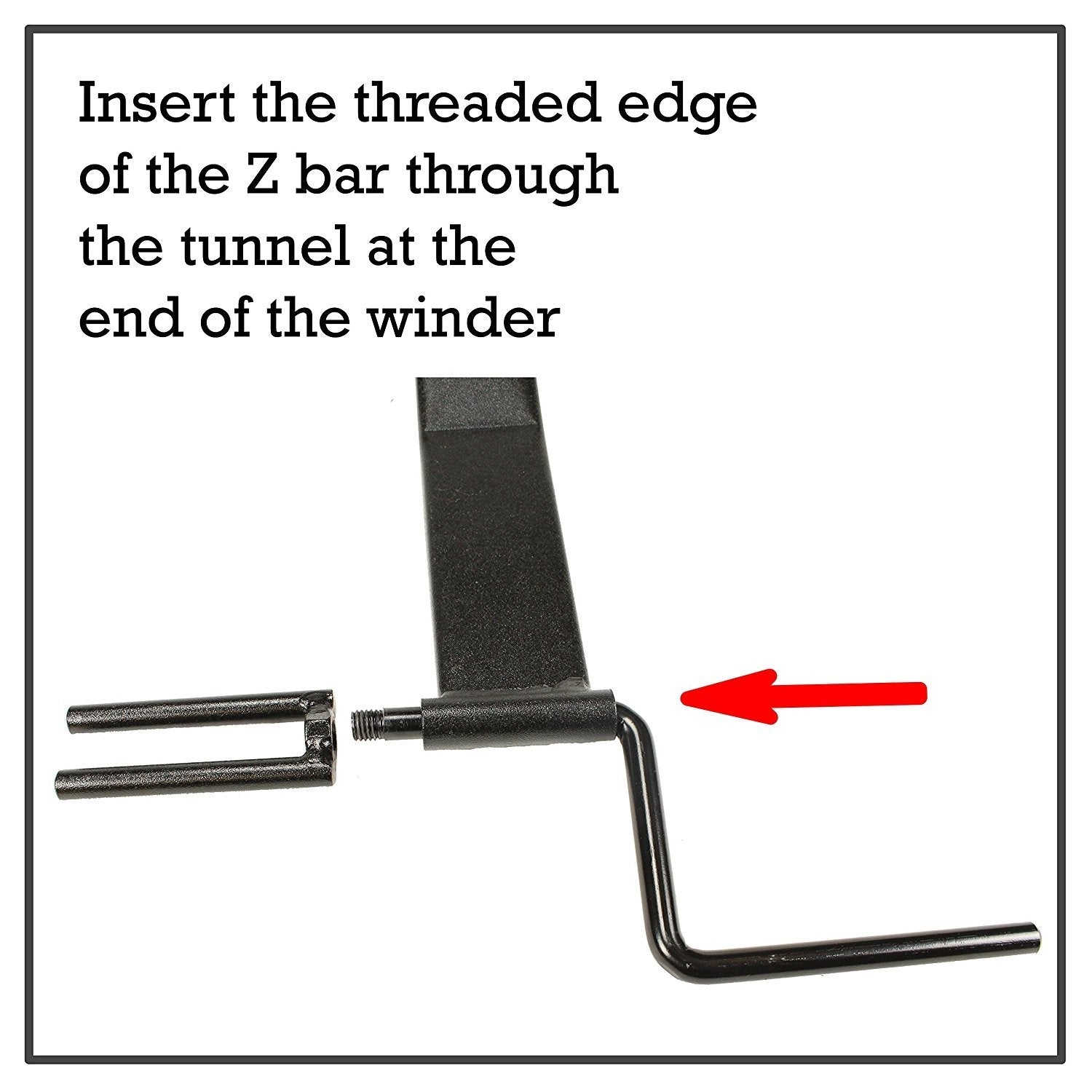 Cargo TieDown Strap Winder, Powder Coated Black. Flatbed Trailer Winch Strap Rollup. For Straps up to 4" wide. Also used in Trucks, Warehouse, Dock, Vans.