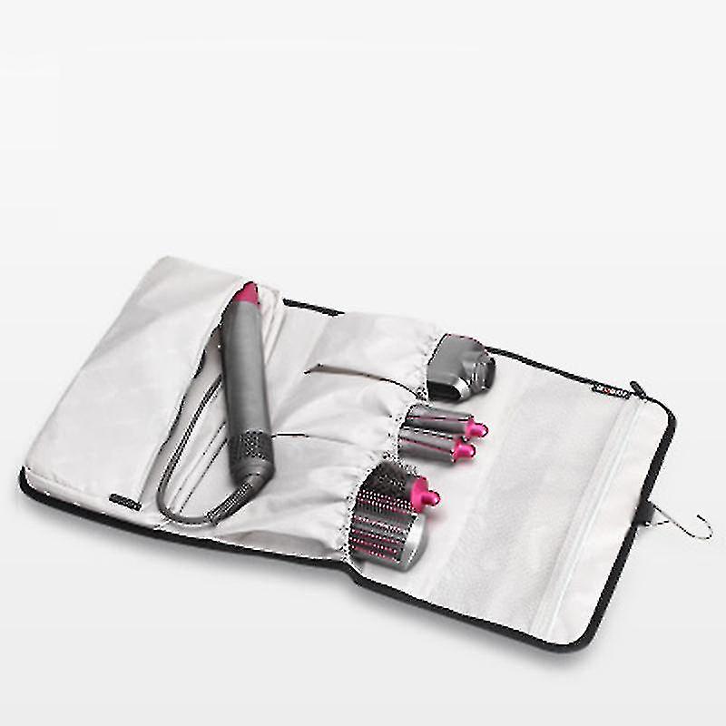 Storage Bag Compatible For Dyson Airwrap Styler Accessories Holder Multiple Pouches With Hook Hanger