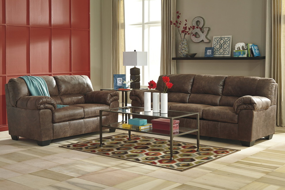 Bladen Sofa  Coffee   Transitional   Sofas   by Homesquare  Houzz