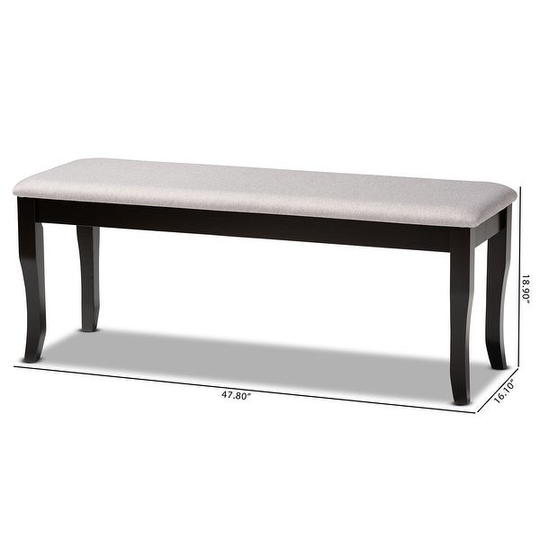 Cornelie Modern and Contemporary Transitional Dining Bench