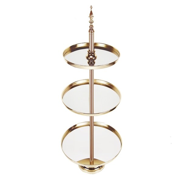 3-Tier Classic Round Cake Stand Dessert Display 37in