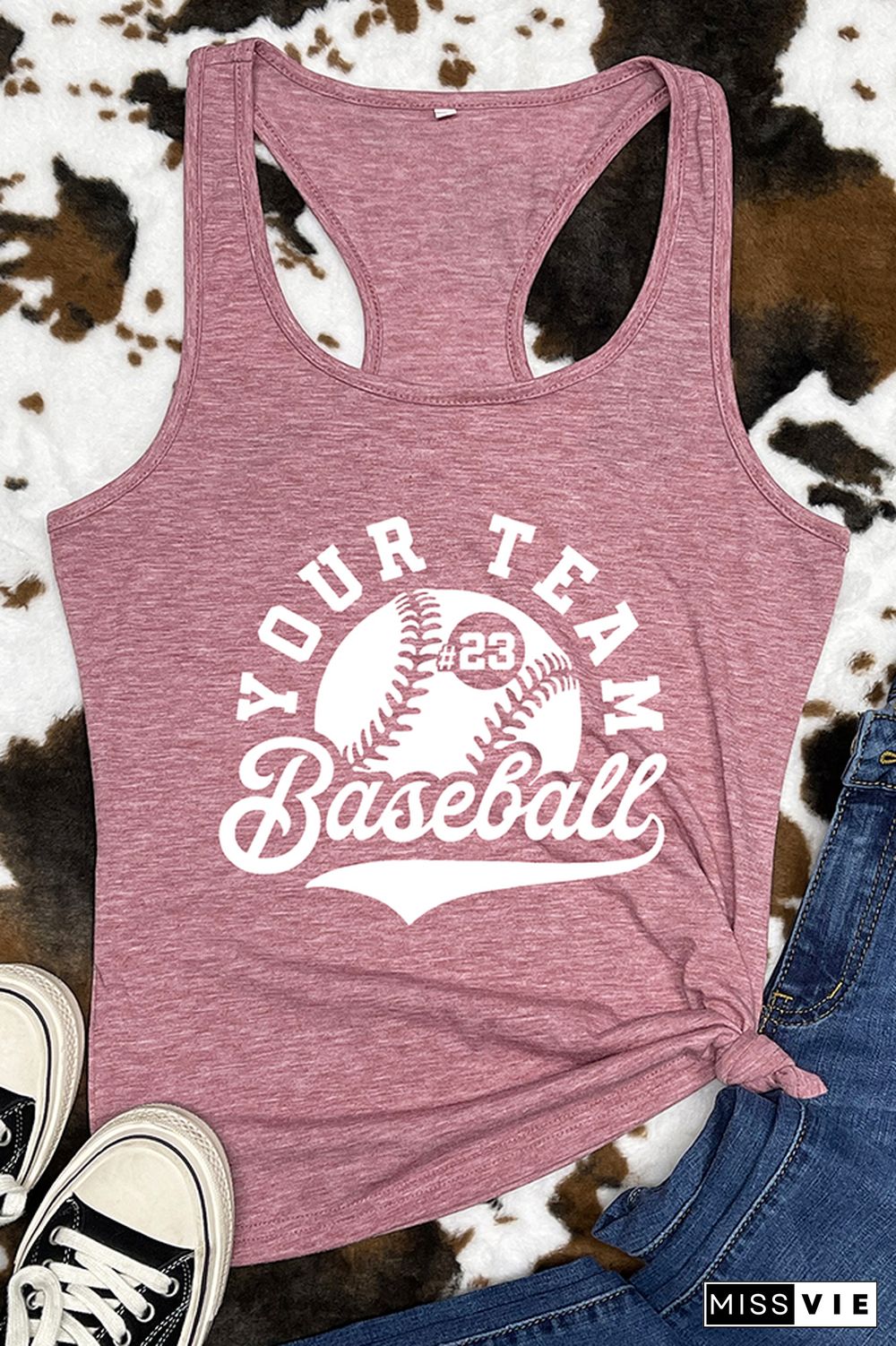 Baseball Team Graphic Tee Wholesale