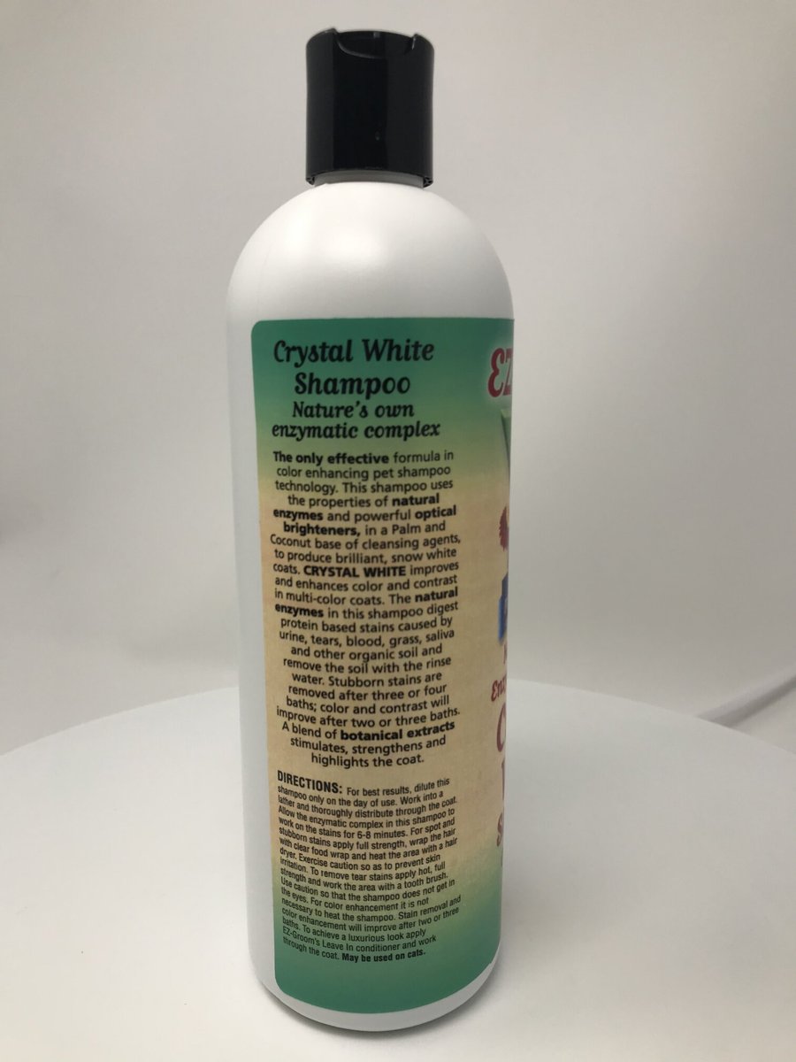 EZ Groom Crystal White Dog and Cat Shampoo