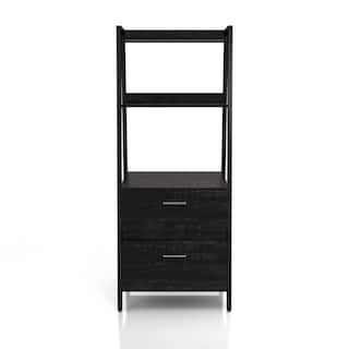 Furniture of America Shayfield Reclaimed Black Oak File Cabinet with 2-Drawers YNJ-2057C40