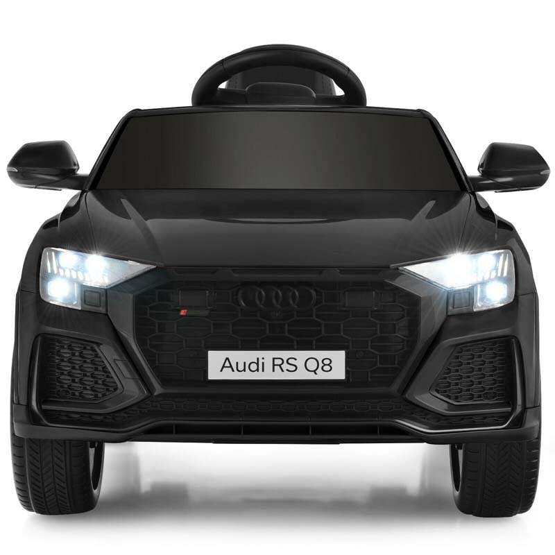 12V Licensed Audi Q8 Kids Ride On Car, Battery Powered 4 Wheeler Riding Toy Car with Remote Control