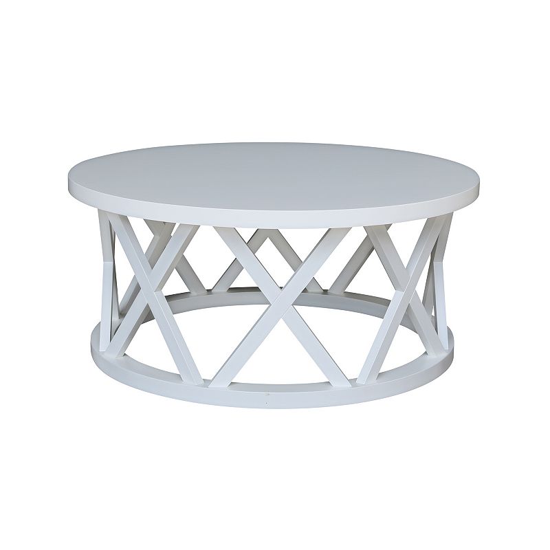 International Concepts Ceylon Round Coffee Table