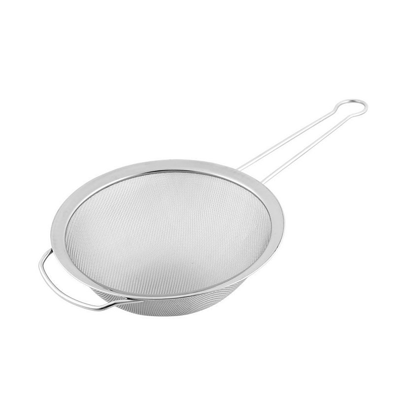 Kitchen Stainless Steel Fine Tea Oil Mesh Strainer Colander Flour Sieve 8