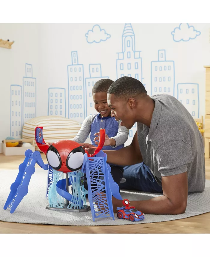 Spidey and His Amazing Friends Web Quarters Playset