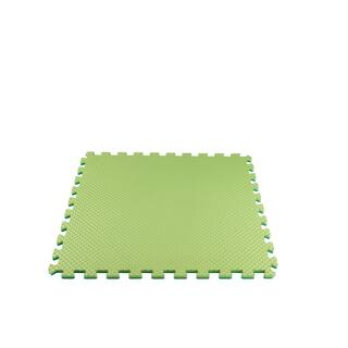 TrafficMaster Primary Pastel 24 in. W x 24 in. L x 0.5 in. Thick Foam Exercise\Gym Flooring Tiles (4 Tiles\Case) (16 sq. ft.) 24121HDUS